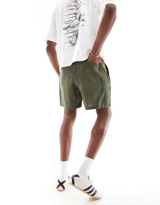 Polo Ralph Lauren - Prepsters - Short en lin avec logo emblématique - Vert olive, 2 de 5