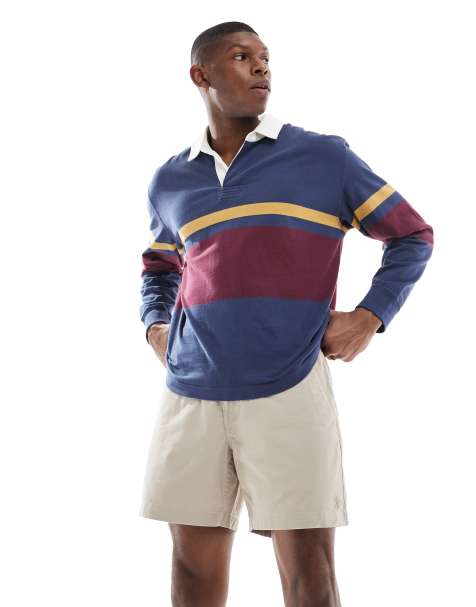 Polo Ralph Lauren - Prepsters - Short en sergé stretch à logo emblématique - Beige - view 1