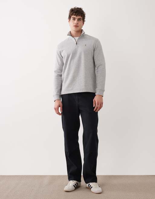 Polo Ralph Lauren - Pull à logo emblématique et demi-fermeture éclair - Gris, 2 de 5