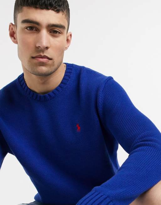 Maglione ralph cheap lauren blu