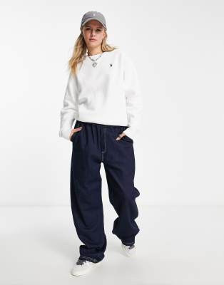 pull ralph lauren blanc