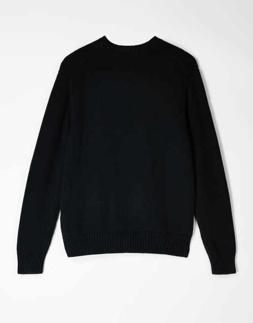 Polo Ralph Lauren - Pull unisexe en coton mélangé avec motif ours - Noir, 3 de 4