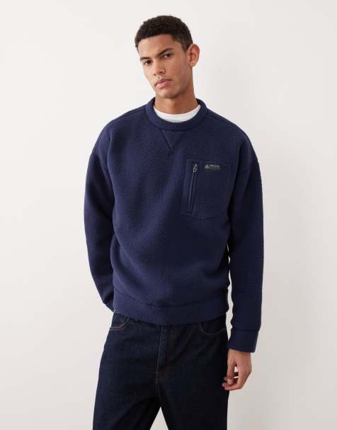 Polo Ralph Lauren - Pullover a maniche lunghe color blu navy a quadri - view 1