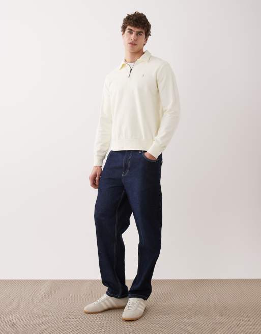 Polo Ralph Lauren – Pullover aus Baumwollstrick in Cremeweiß mit Pony-Logo, 2 von 5