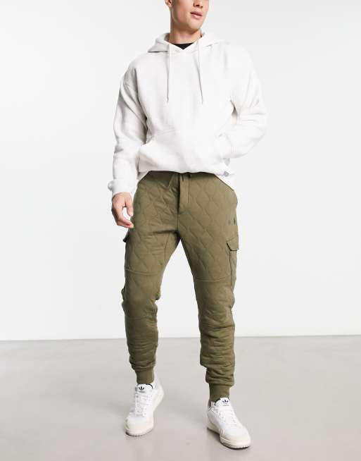 Double-Knit Cargo Jogger Pant