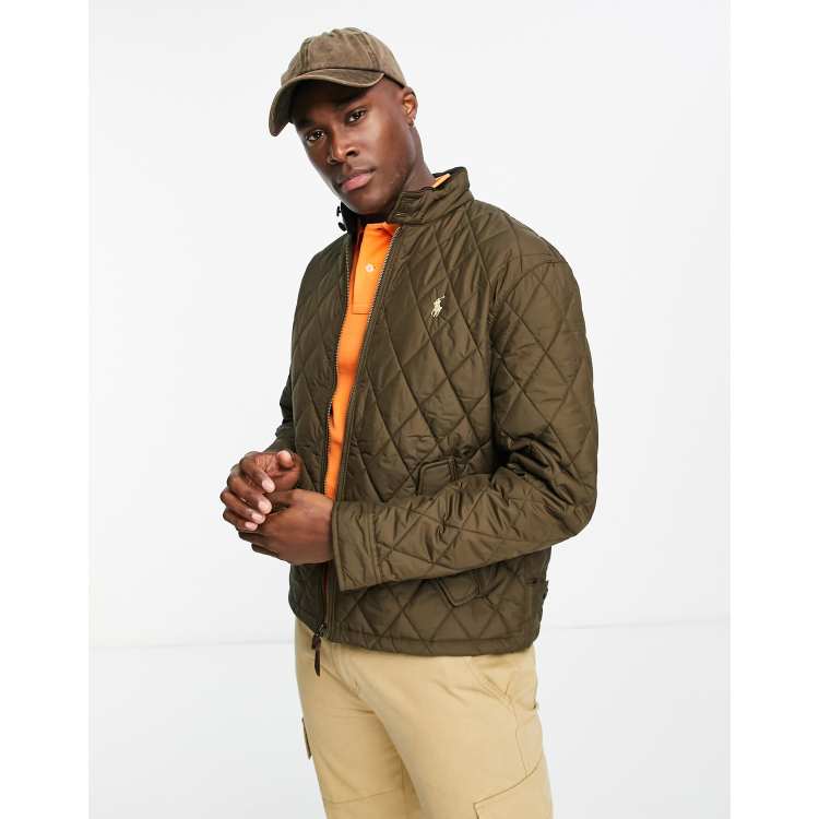 Brown polo outlet jacket