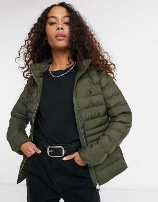 Ralph lauren store green women's coat