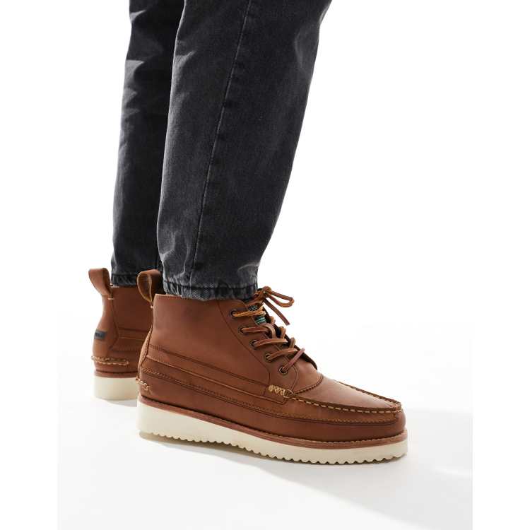 Polo Ralph Lauren Ranger lace up boot in tan ASOS