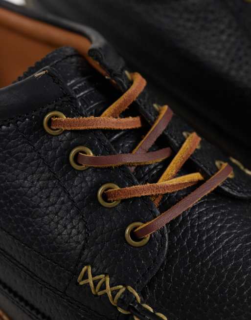 Polo Ralph Lauren Ranger låg mockaboot i svart, 3 av 4