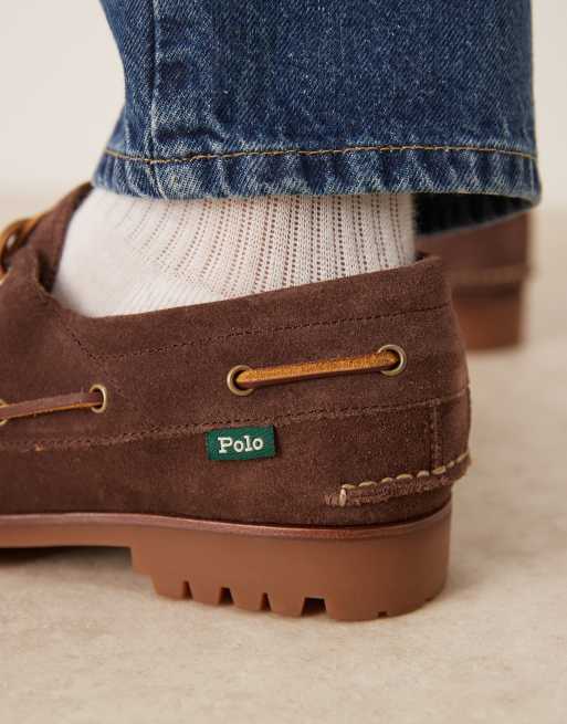Polo Ralph Lauren - Ranger - Mørkebrune sejlersko, 3 af 4