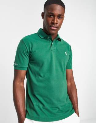 green polo blue jeans