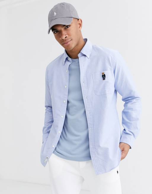 Polo bear shop oxford shirt