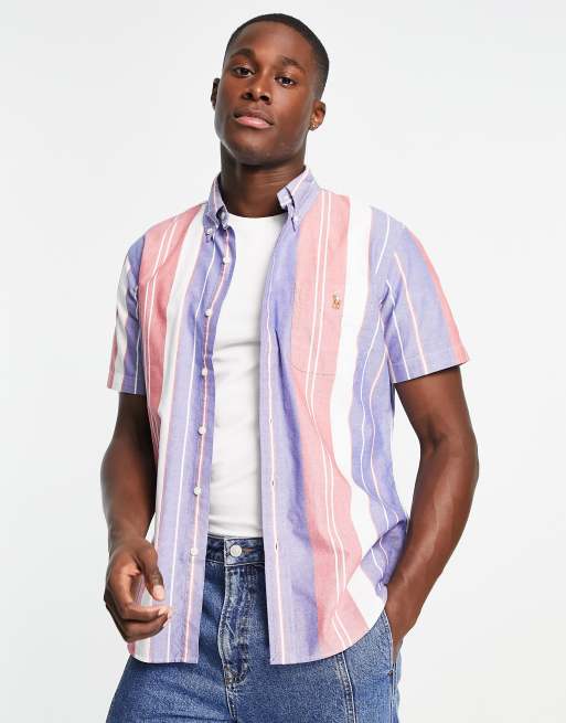 Polo oxford clearance shirt short sleeve