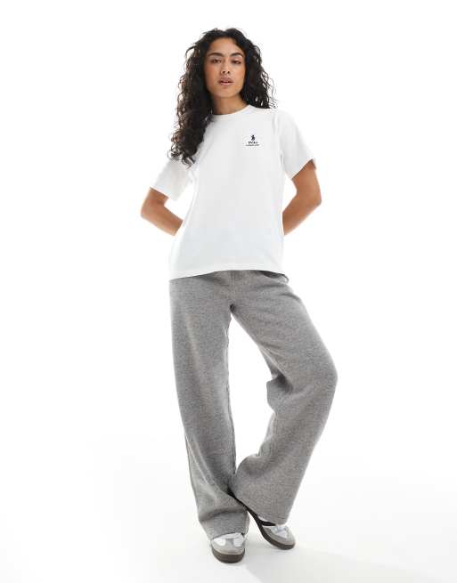 Polo Ralph Lauren relaxed chest logo t-shirt in white | ASOS
