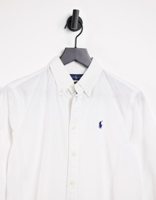 Camisa blanca ralph cheap lauren