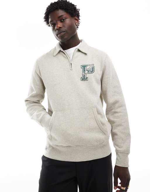 Polo sweatshirt grey best sale