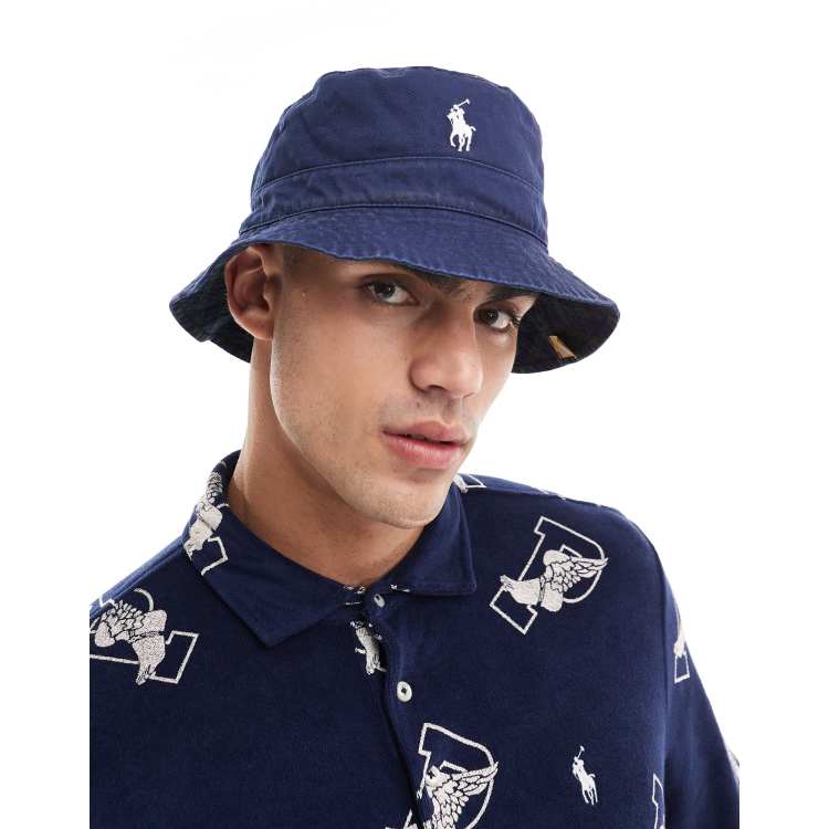 Polo ralph lauren reversible bucket hat on sale