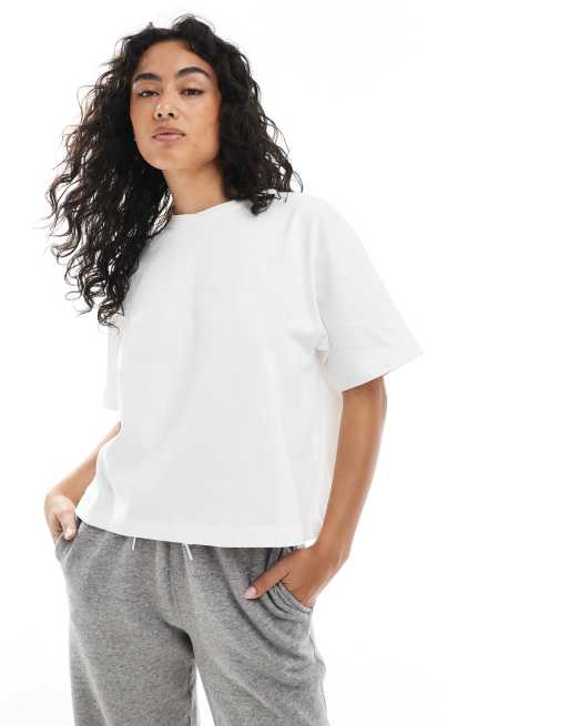 Polo Ralph Lauren – Ringer-T-Shirt in Weiß