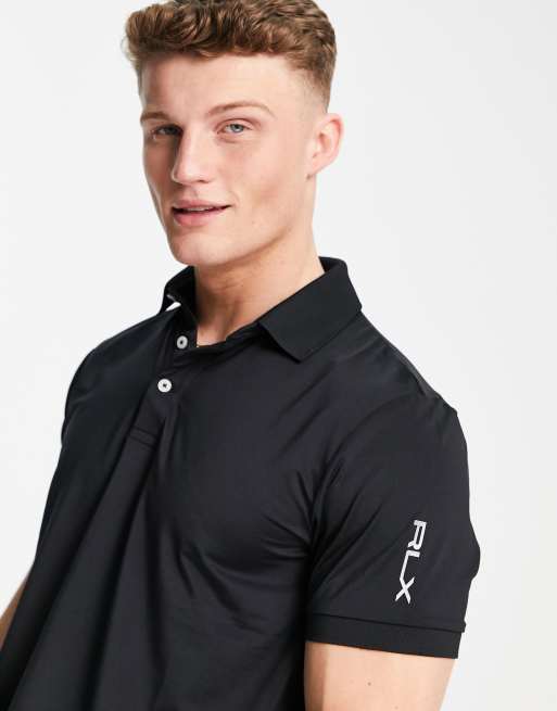 Polo Ralph Lauren RLX Golf lightweight airflow shoulder logo polo