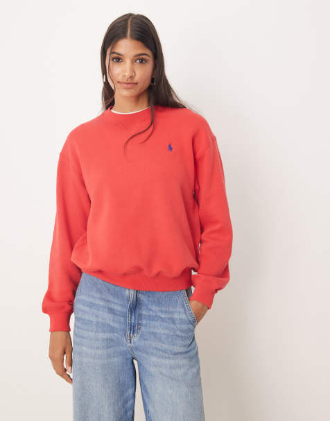 Polo Ralph Lauren – Röd sweatshirt med ikonlogga - view 1