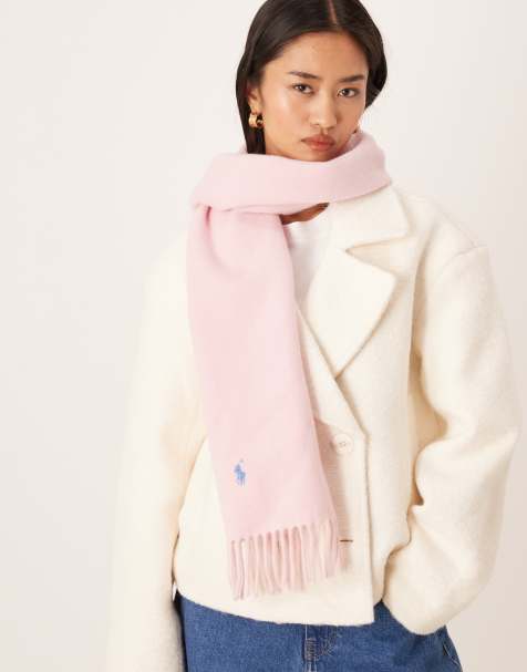 Polo Ralph Lauren – Rosa halsduk i ylle - view 1