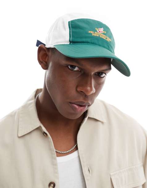 Polo Ralph Lauren - Run Club P-Wing - Cappellino verde scuro in ripstop a 5 pannelli con logo - view 1