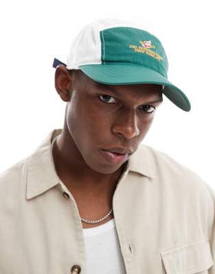 Polo Ralph Lauren - Run club P-wing - Casquettes à 5 empiècements en nylon ripstop à logo - Vert foncé
