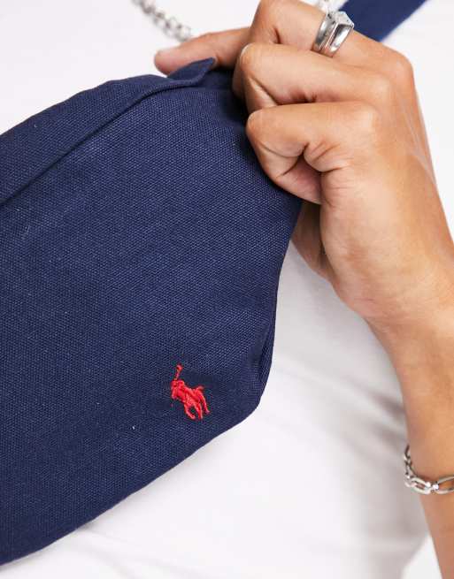 Polo Ralph Lauren - Sac banane avec logo - Bleu marine, 3 de 4