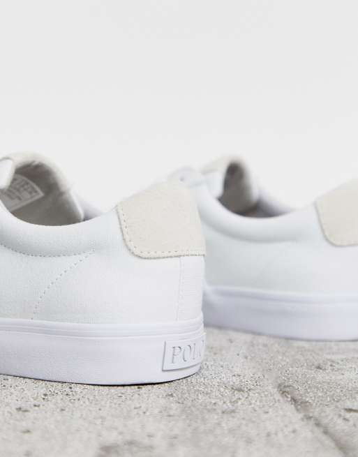 Witte sneakers best sale ralph lauren