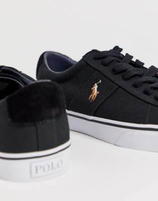 polo ralph lauren canvas sneakers