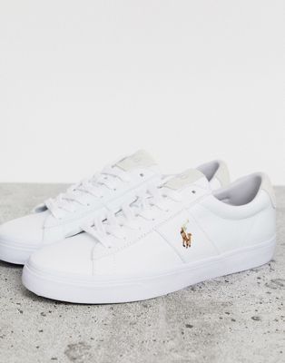 white polo trainers