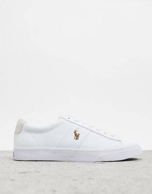 Polo Ralph Lauren sayer in white with contrasting logo | ASOS