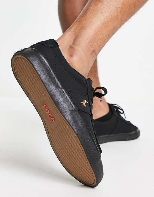 Polo Ralph Lauren – Sayer – Sneaker in Schwarz mit Logo, 2 von 4