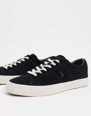 polo black trainers