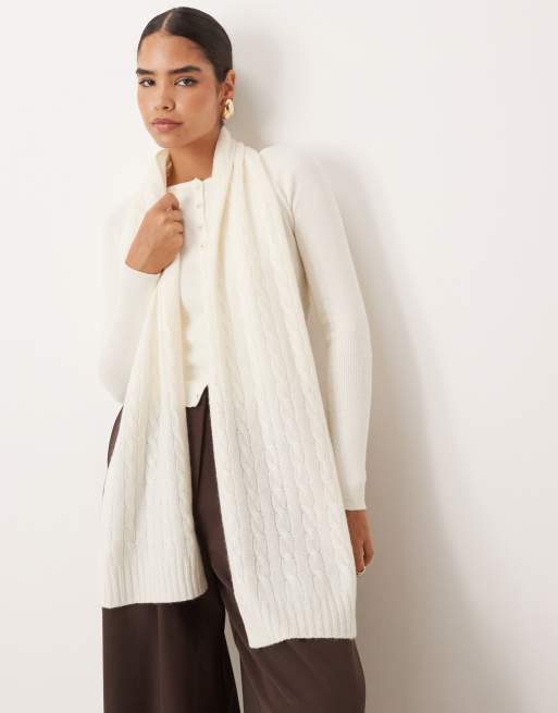 Polo Ralph Lauren scarf in cream