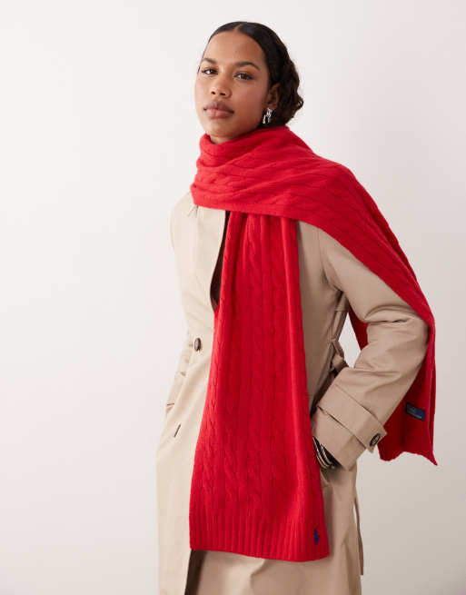 Polo Ralph Lauren – Schal in Rot