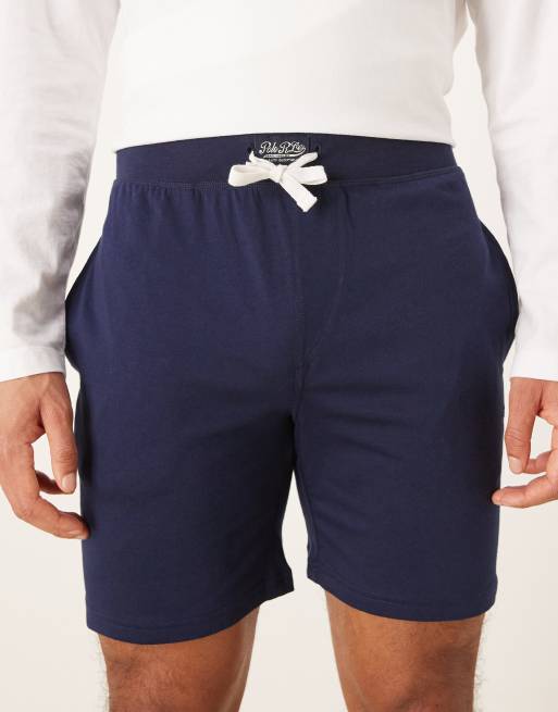 Polo Ralph Lauren – Schlaf-Shorts aus Baumwolljersey in Cruise Navy, 4 von 5