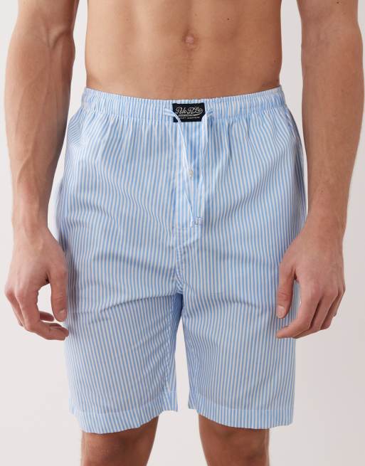 Polo Ralph Lauren – Schlaf-Shorts in Blau gestreift, 4 von 5