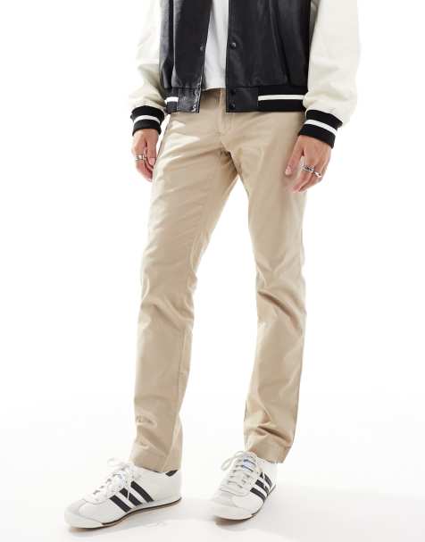 Polo Ralph Lauren – Schmal geschnittene Stretch-Chinohose aus Twill in Khaki-Beige - view 1
