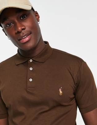 poloshirt mit polospieler