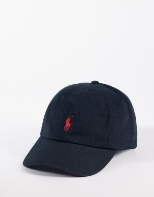 Polo Ralph Lauren - Schwarze Baseballkappe mit Markenlogo