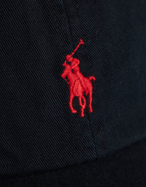 Polo Ralph Lauren – Schwarze Baseballkappe mit Markenlogo, 3 von 3
