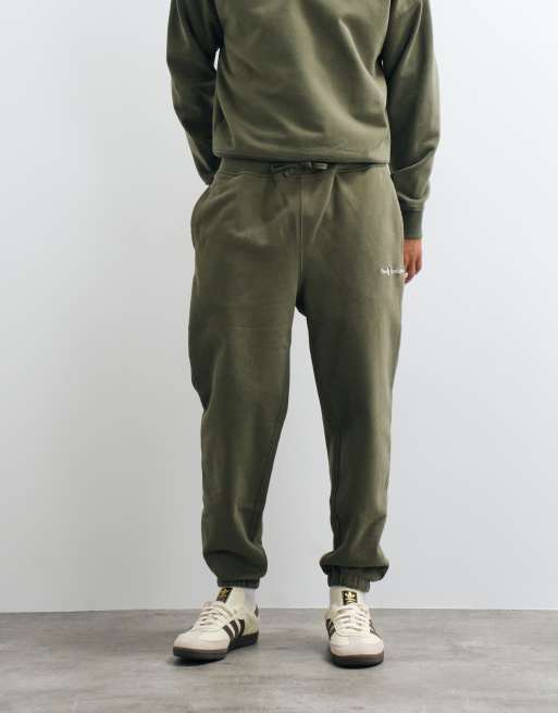 Polo Ralph Lauren schwere Jogginghose in Khaki mit lockerer Passform, 2 von 5