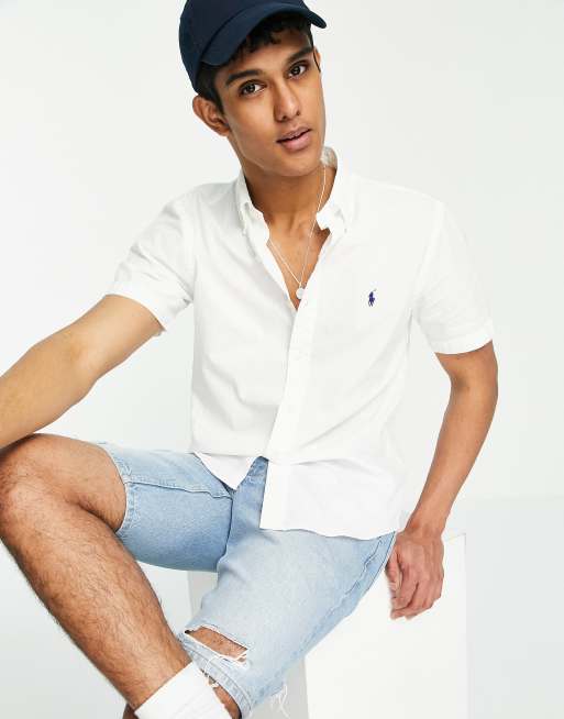 Polo Ralph Lauren Short Sleeve Oxford Shirt, ASOS