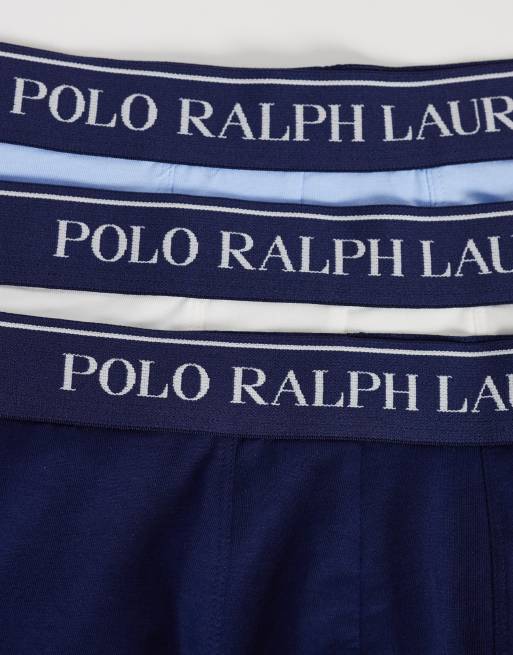 Polo Ralph Lauren - Set van 3 boxershorts in wit, 2 van 3