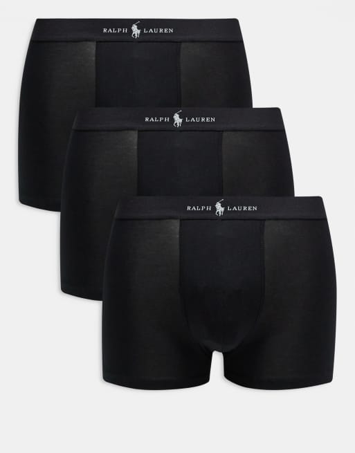 Polo Ralph Lauren - Set van 3 boxershorts in zwart