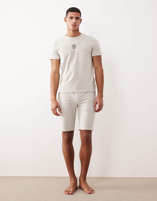 Polo Ralph Lauren - Short confort coupe slim avec logo à la taille - Gris chiné, 2 de 5