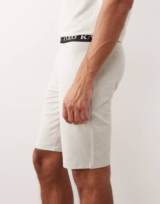 Polo Ralph Lauren - Short confort coupe slim avec logo à la taille - Gris chiné, 3 de 5