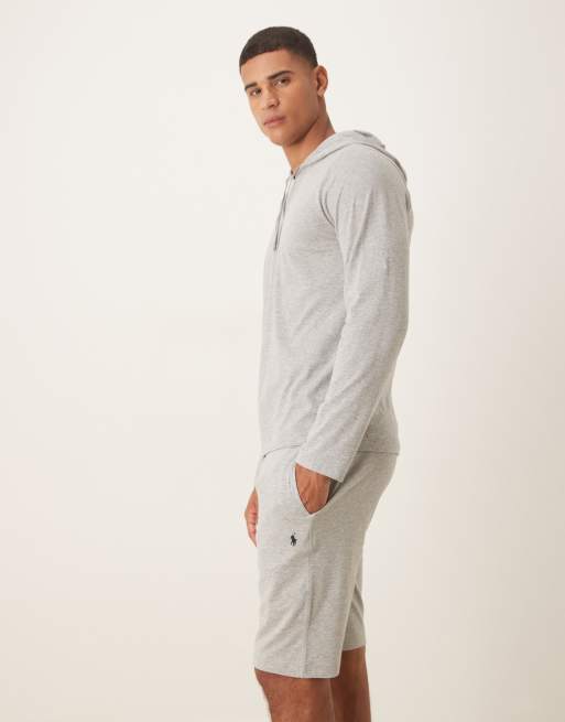 Polo Ralph Lauren - Short confort d'ensemble à logo - Gris chiné, 3 de 5