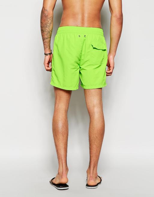 Polo Ralph Lauren Short de bain hawa en Vert fluo